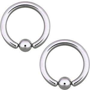 BodyJ4You 2PC Ball Closure Ring Stainless Steel 10G-20G BCR